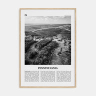 Pennsylvania Travel B&W No 2 Poster