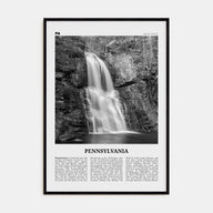 Pennsylvania Travel B&W No 4 Poster