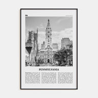 Pennsylvania Travel B&W No 5 Poster