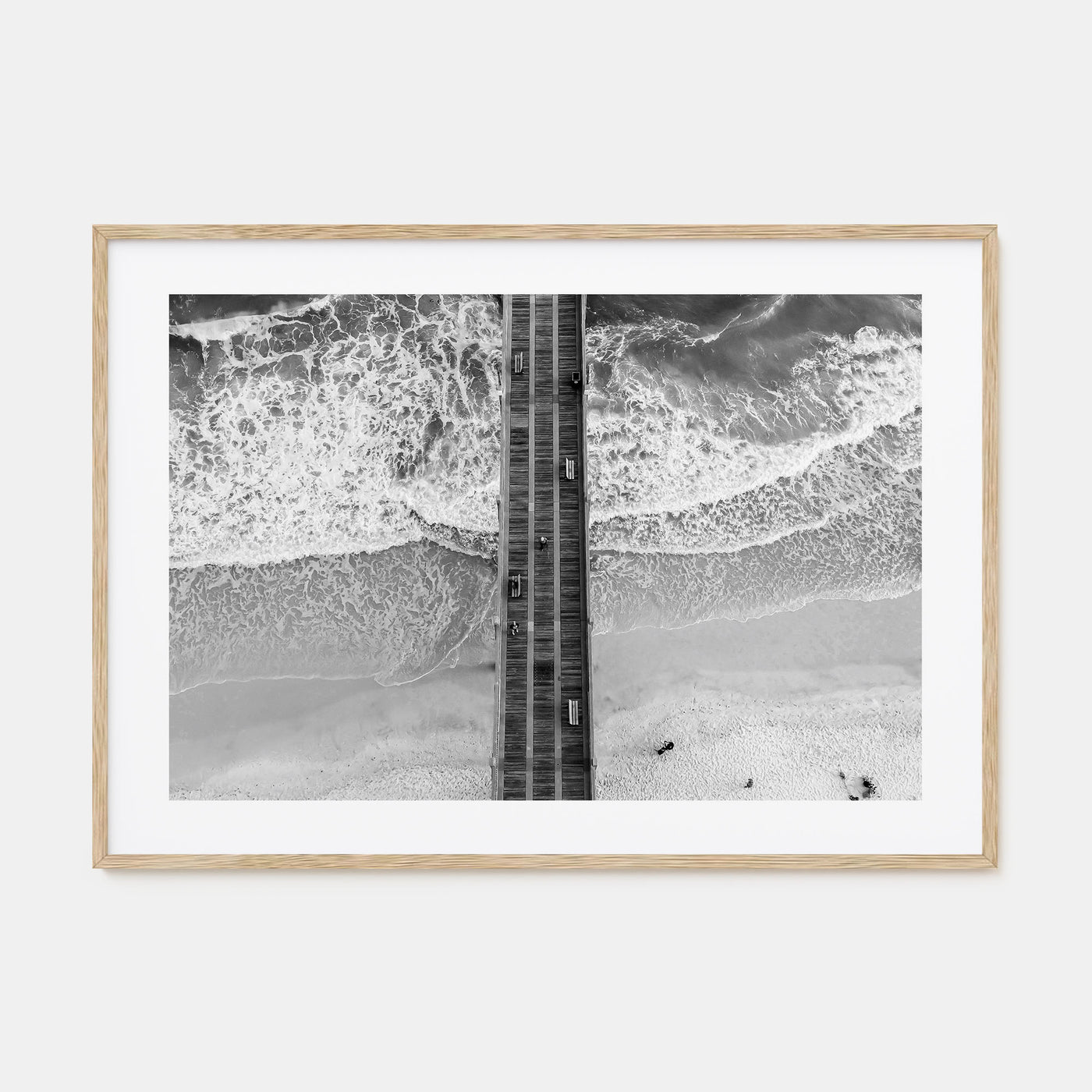 Pensacola Landscape B&W Poster
