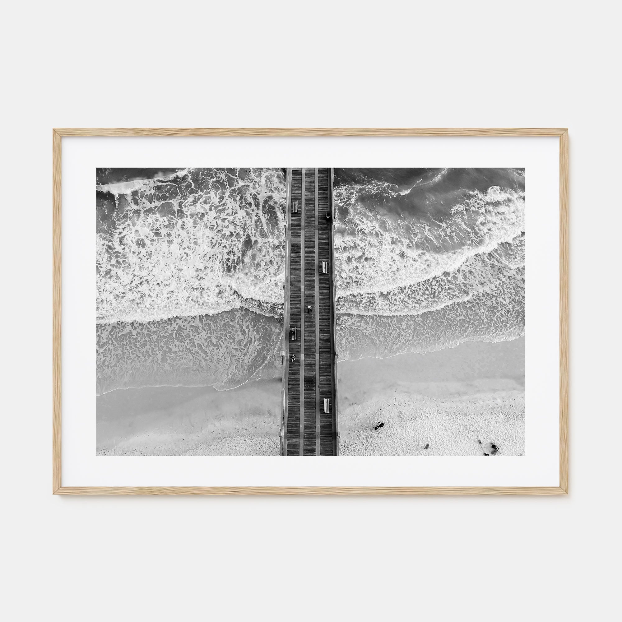 Pensacola Landscape B&W Poster