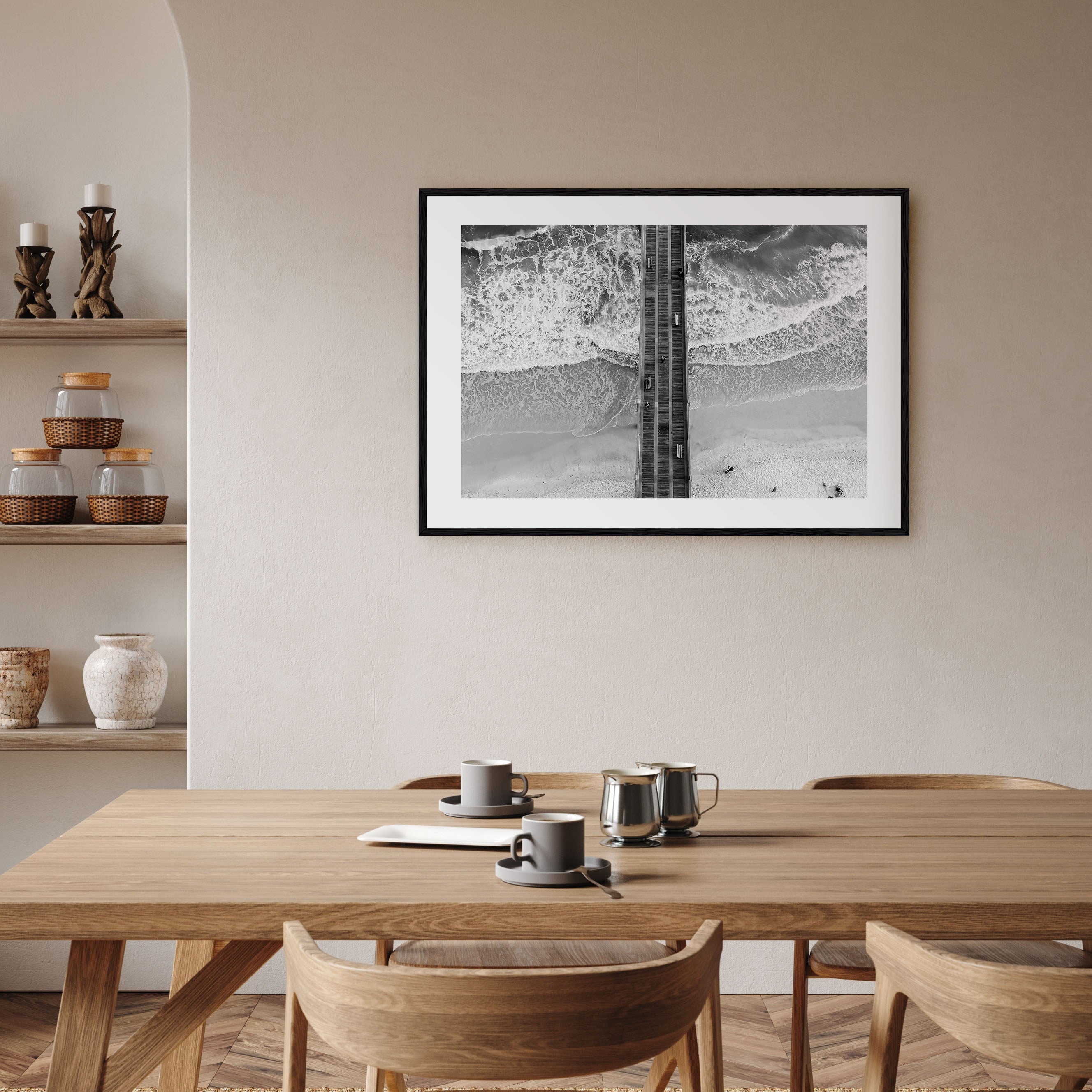 Pensacola Landscape B&W Poster