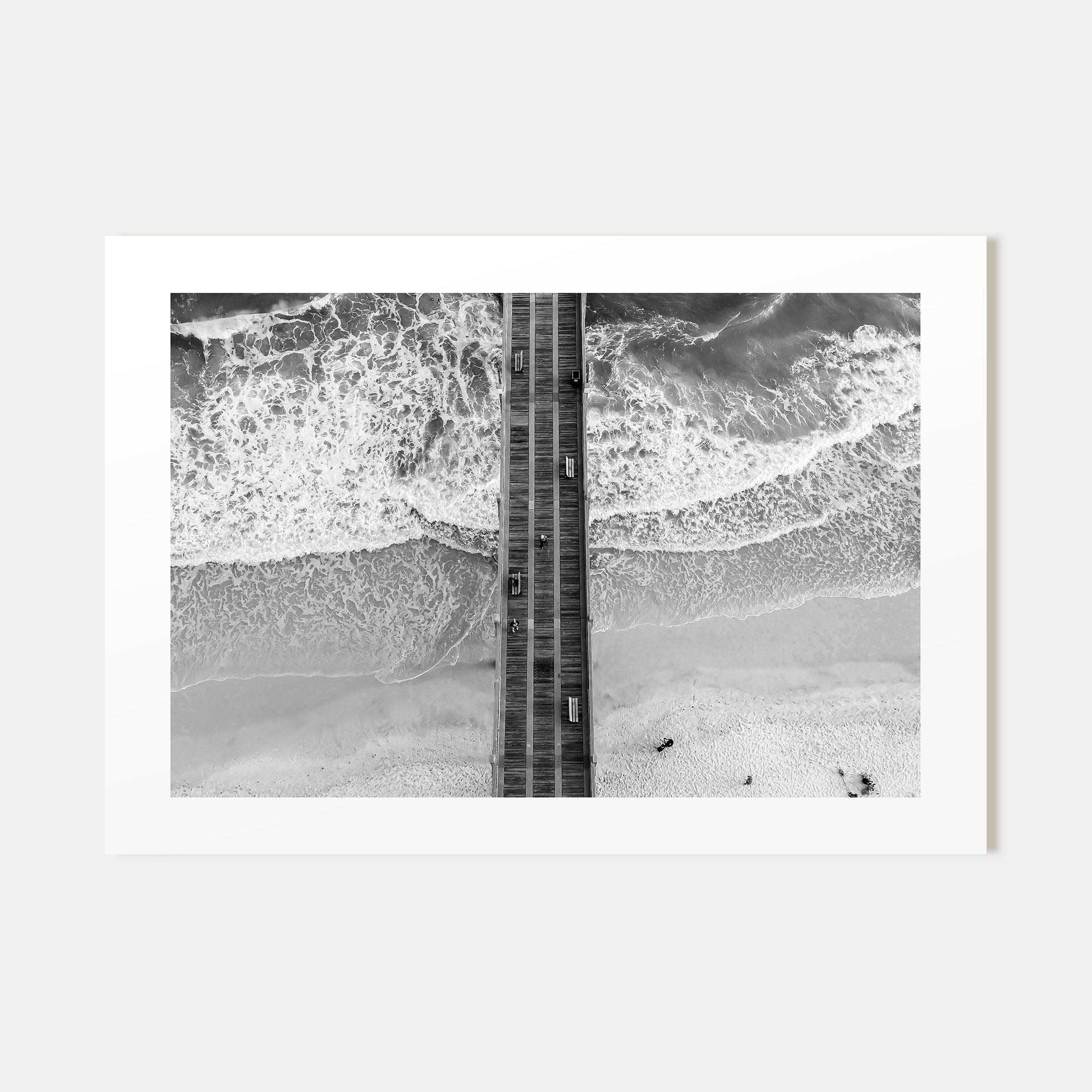 Pensacola Landscape B&W Poster