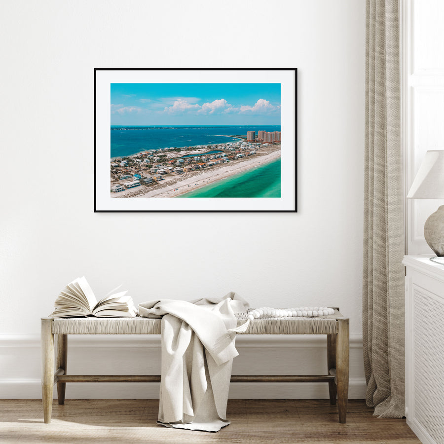 Pensacola Landscape Color Poster