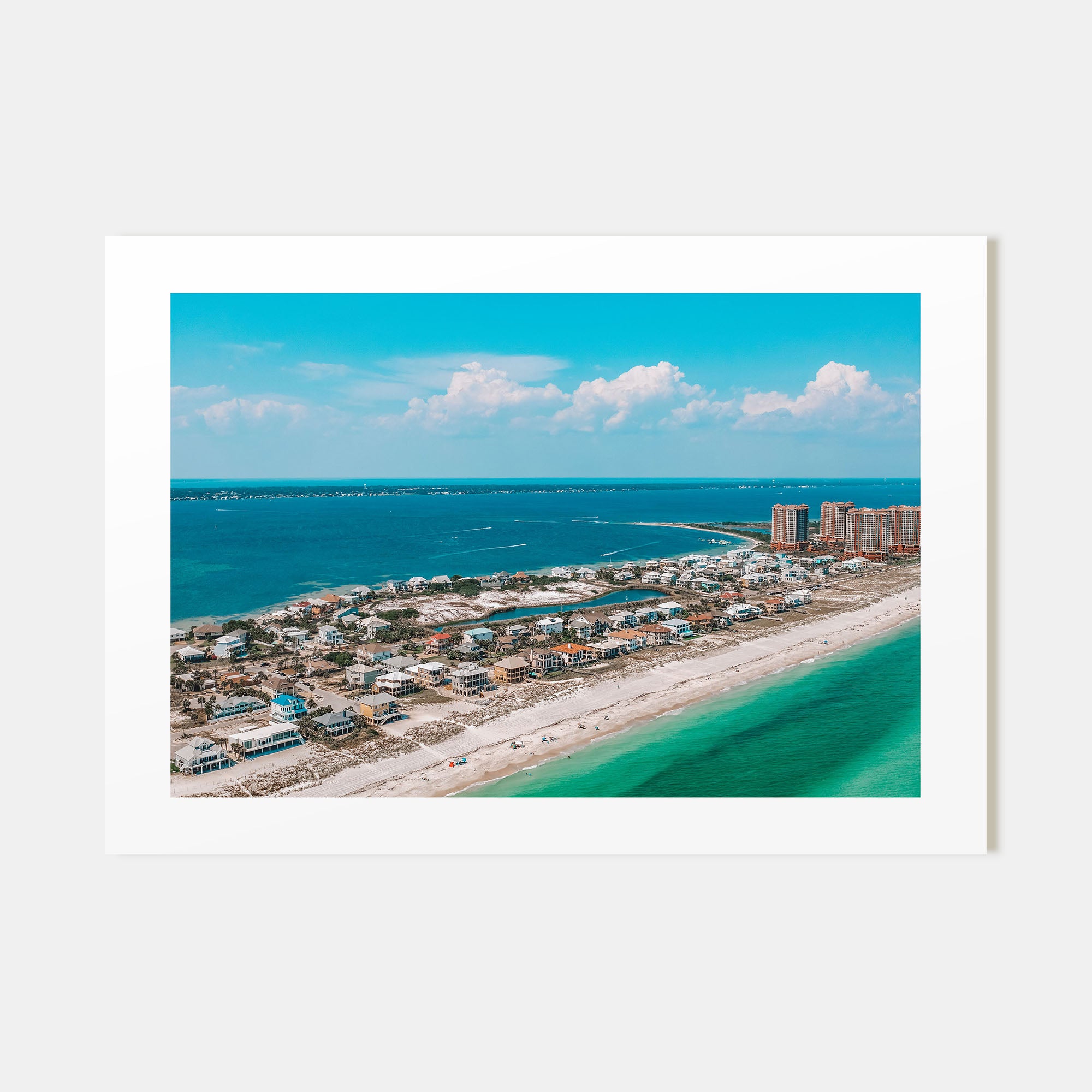 Pensacola Landscape Color Poster