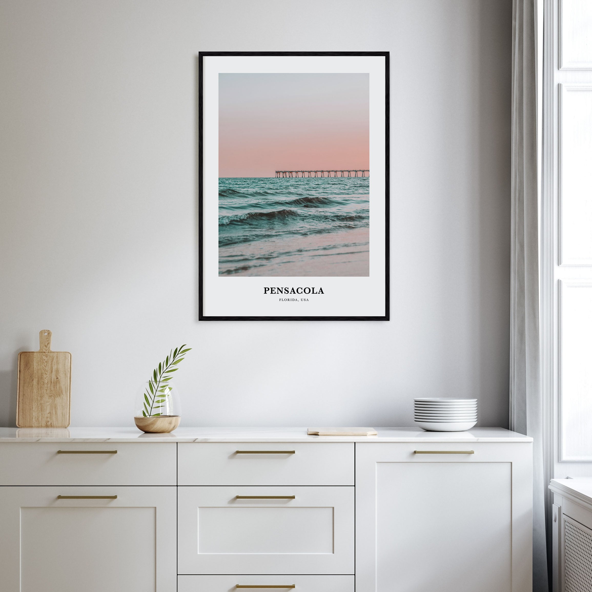 Pensacola Portrait Color Poster
