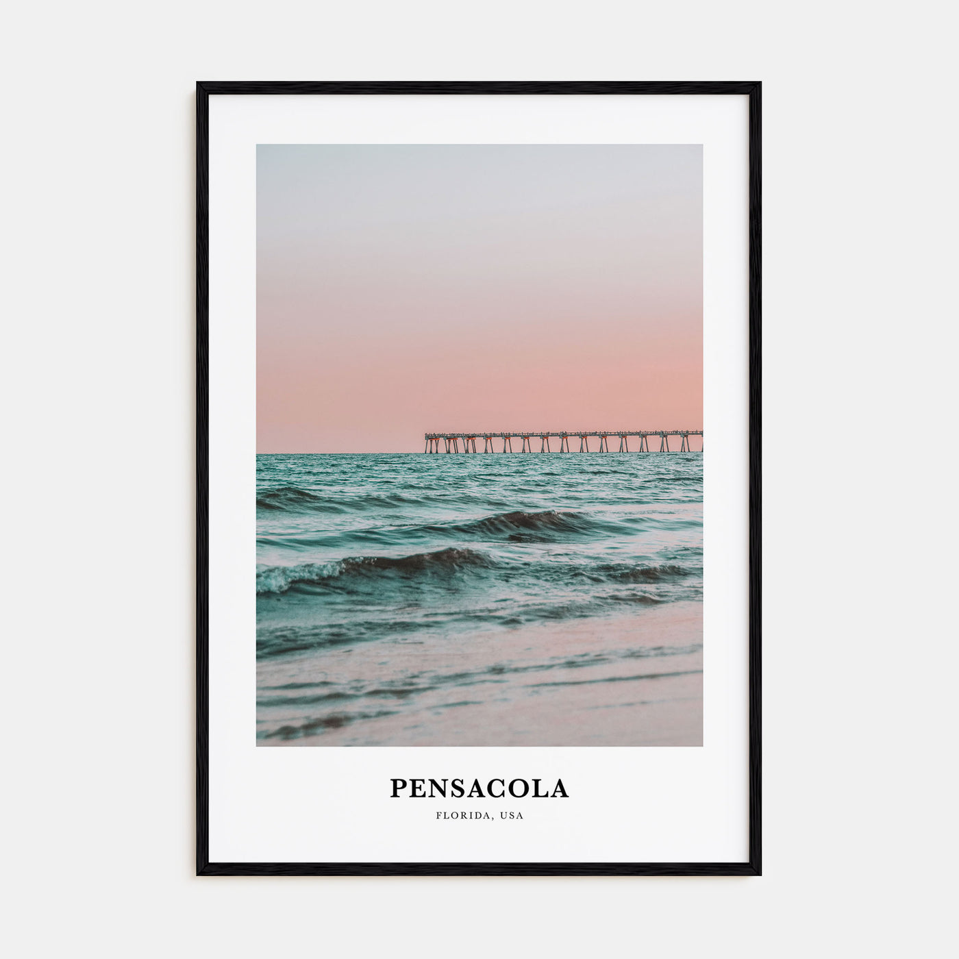 Pensacola Portrait Color Poster