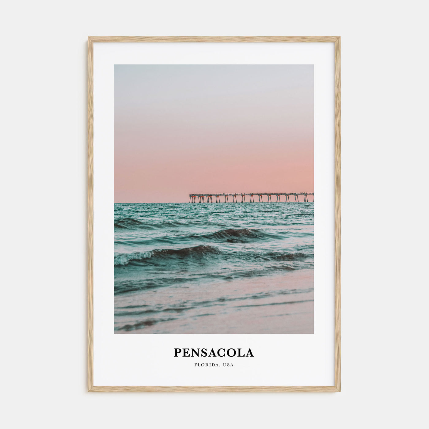 Pensacola Portrait Color Poster