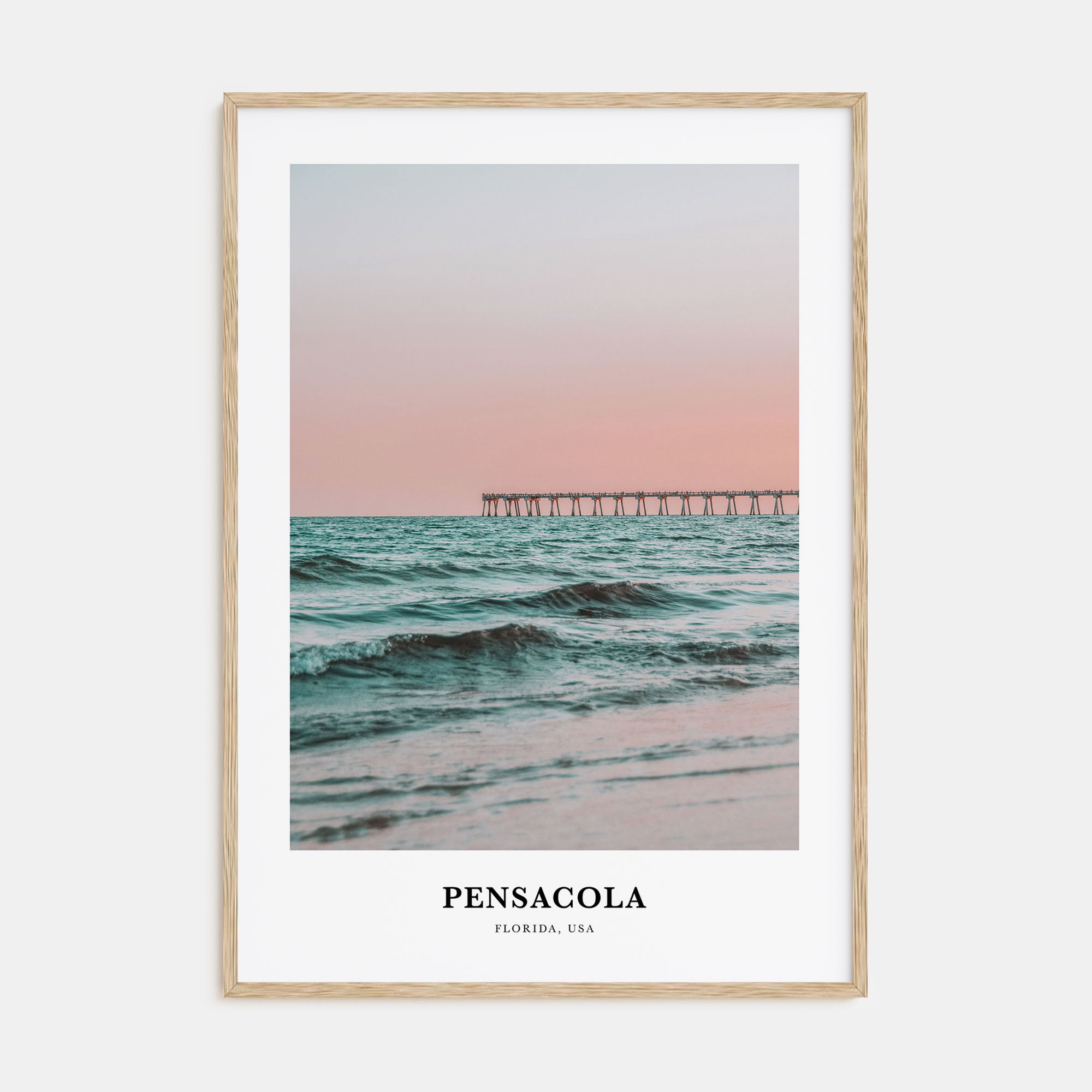 Pensacola Portrait Color Poster