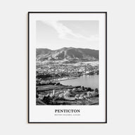 Penticton Portrait B&W Poster