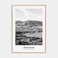 Penticton Portrait B&W Poster