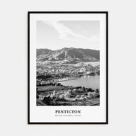 Penticton Portrait B&W Poster