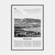Penticton Travel B&W Poster