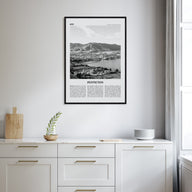 Penticton Travel B&W Poster