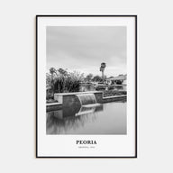 Peoria, Arizona Portrait B&W Poster