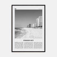 Perdido Key Travel B&W Poster
