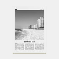 Perdido Key Travel B&W Poster