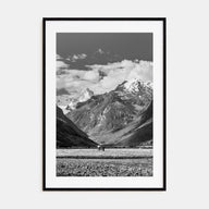 Peru Photo B&W Poster