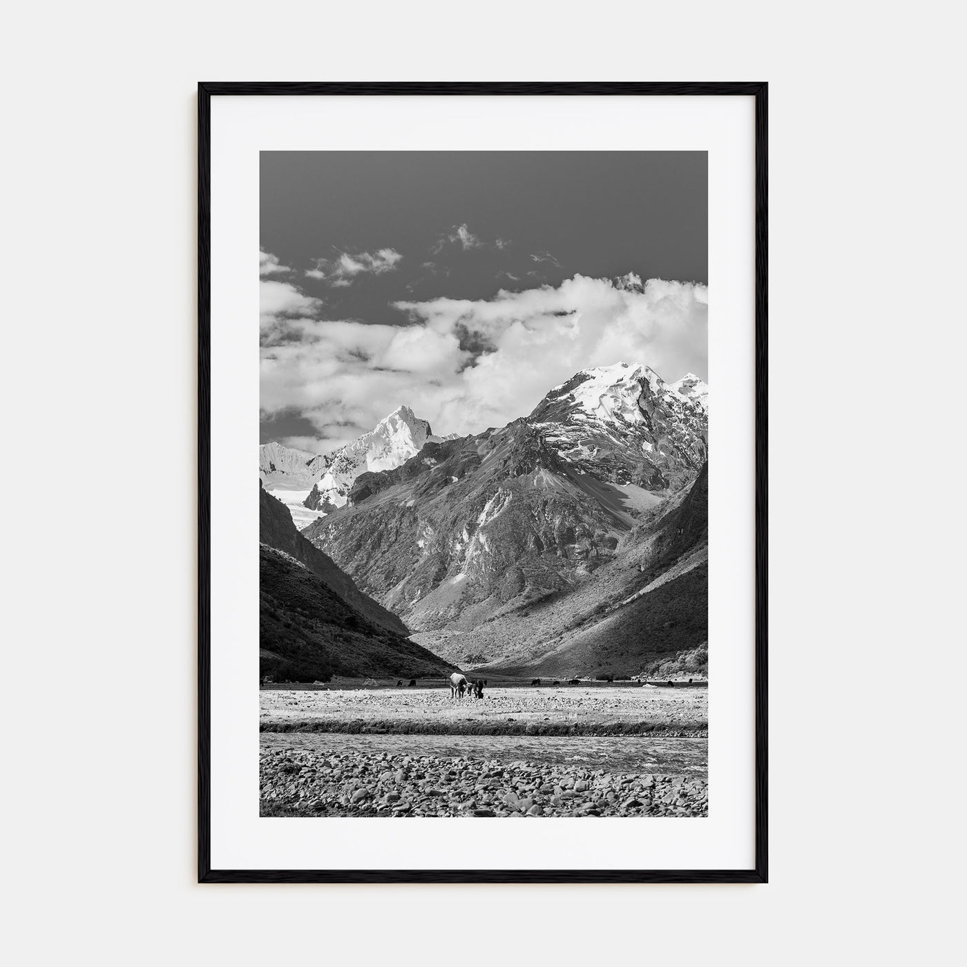 Peru Photo B&W Poster