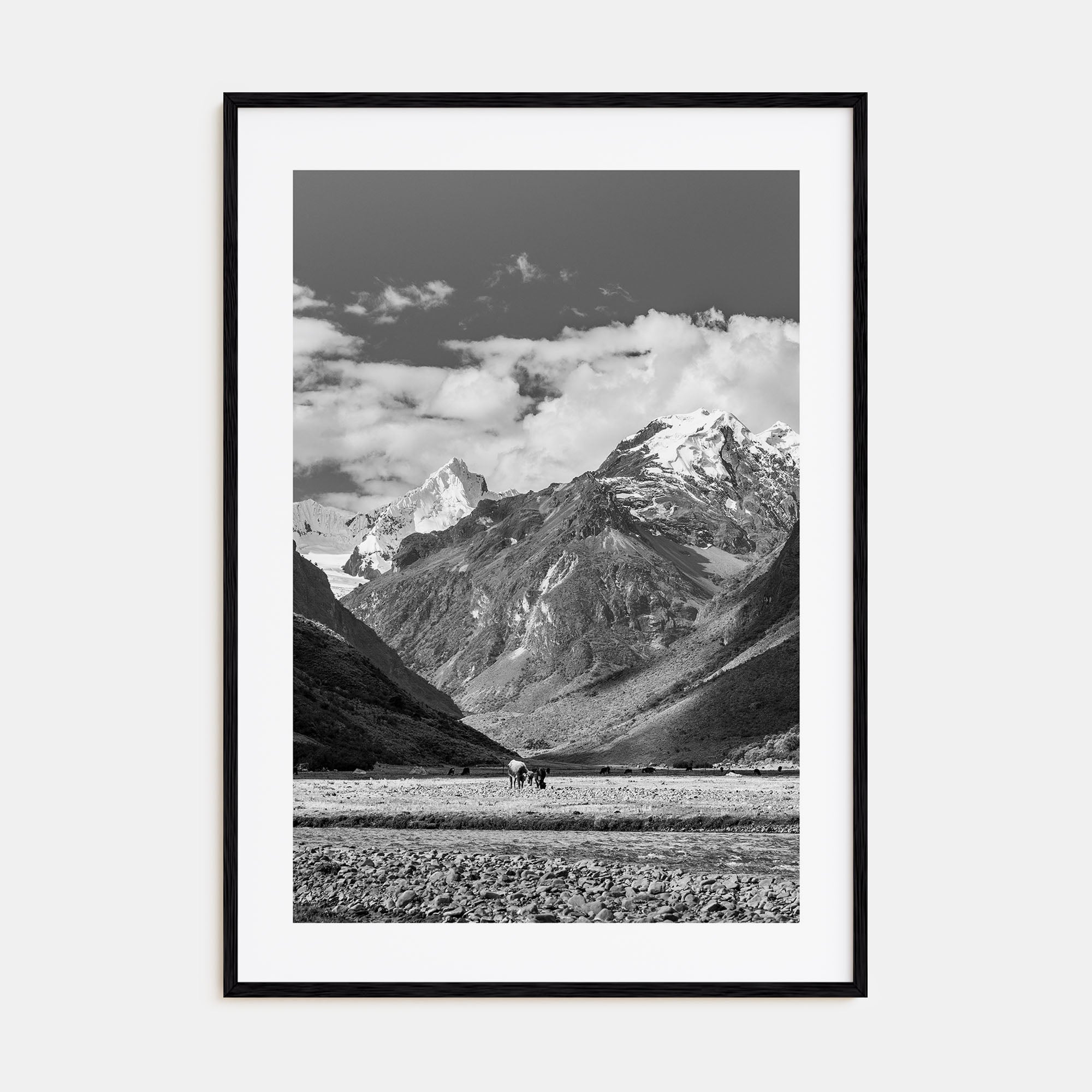Peru Photo B&W Poster