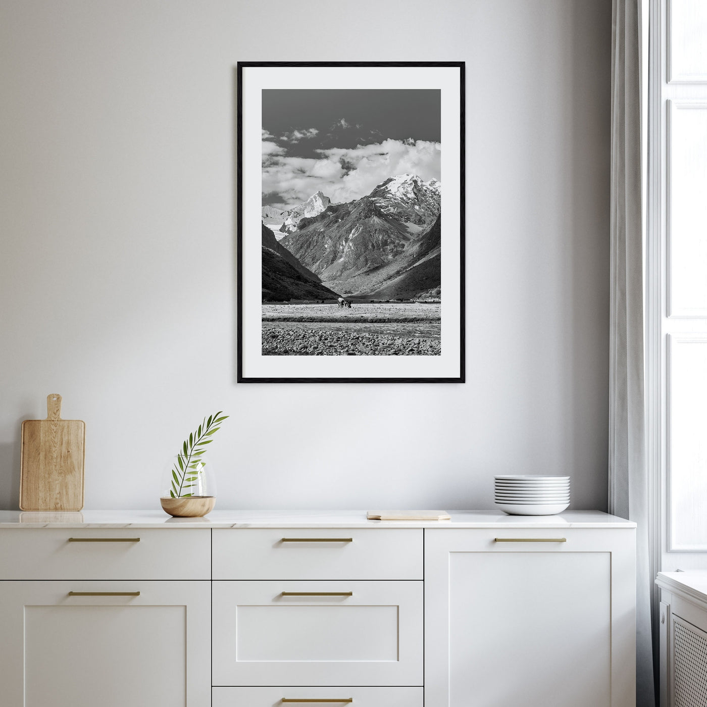 Peru Photo B&W Poster