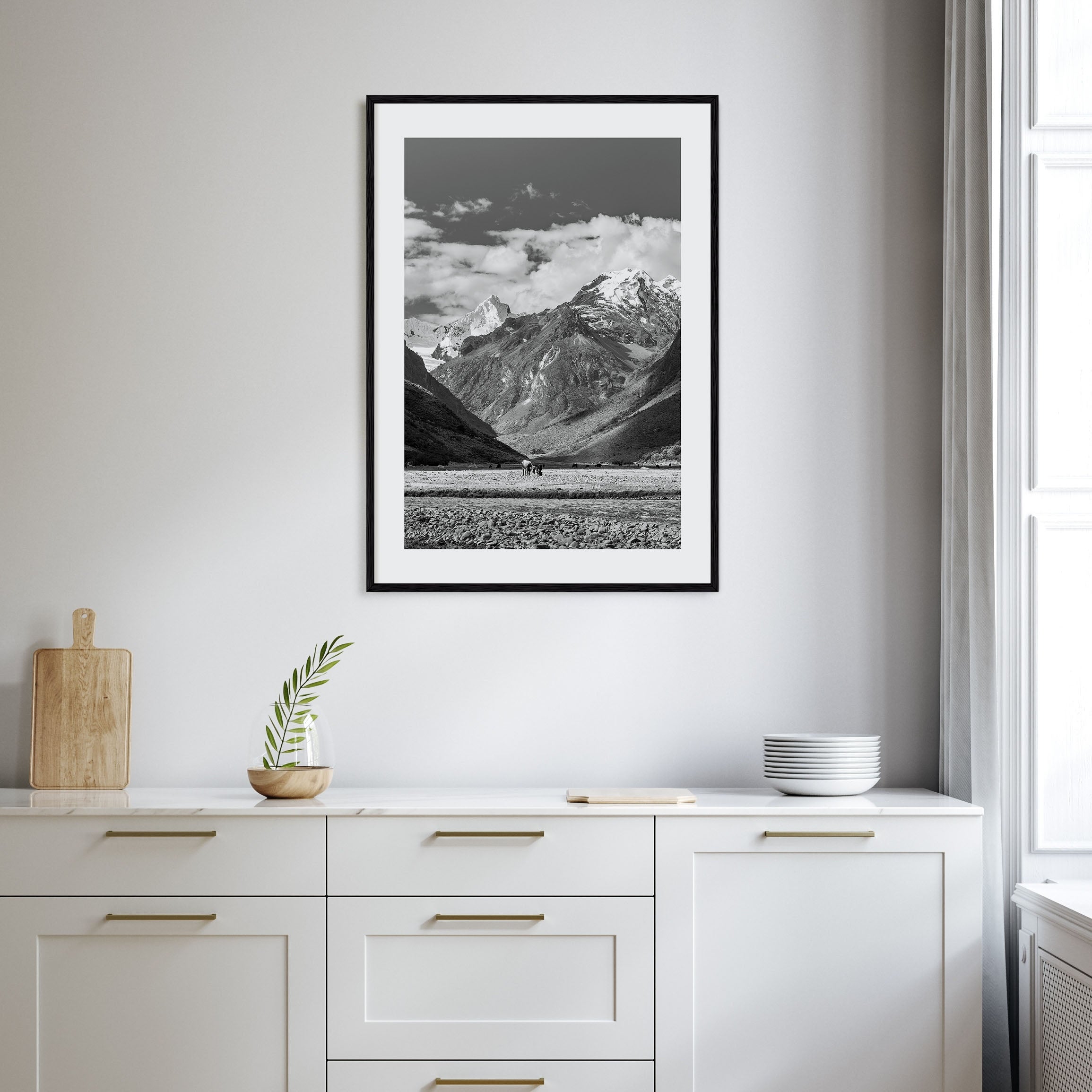 Peru Photo B&W Poster