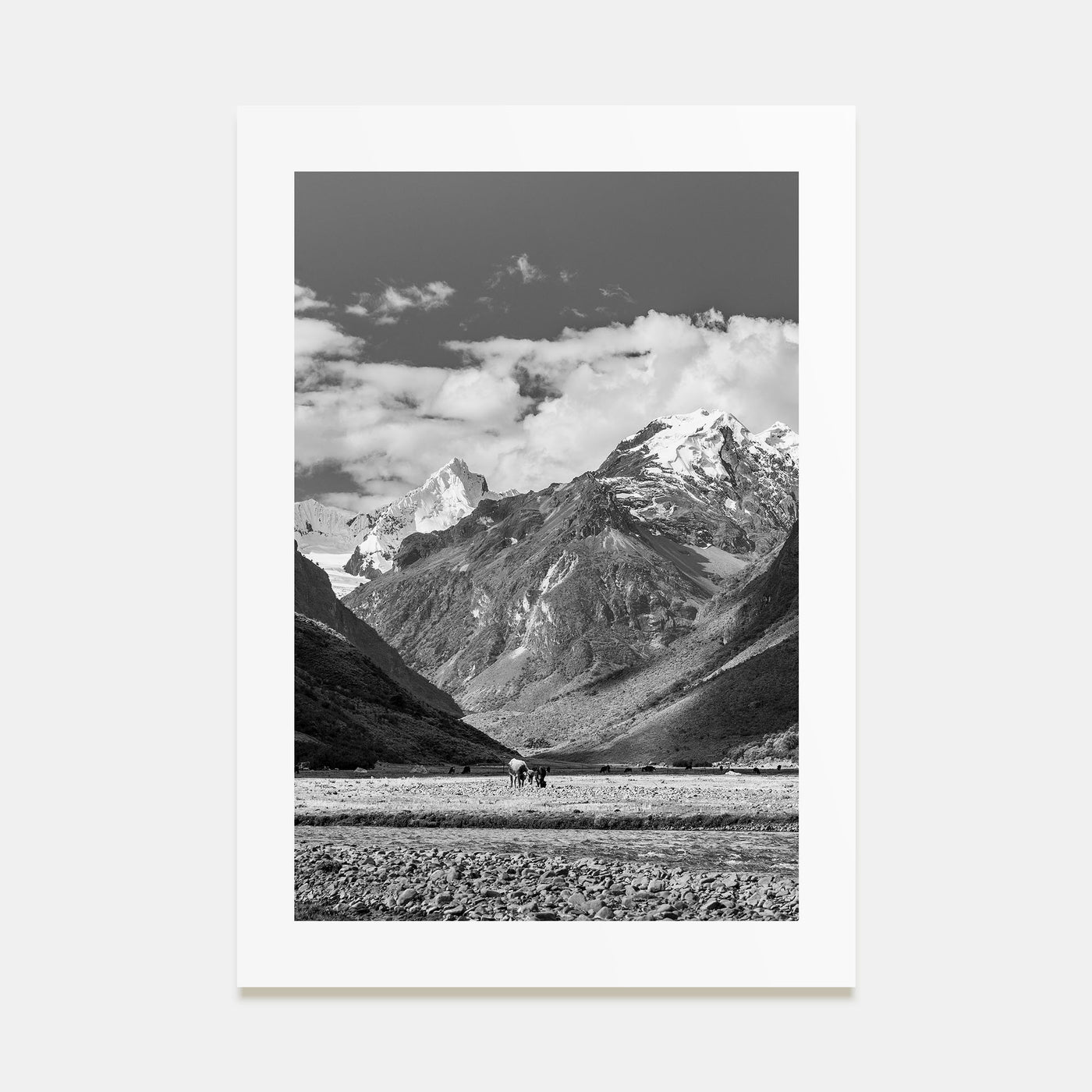 Peru Photo B&W Poster