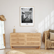 Peru Portrait B&W No 2 Poster