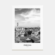 Perugia Portrait B&W Poster