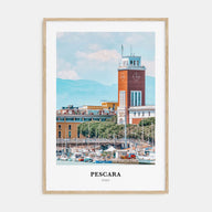Pescara Portrait Color Poster