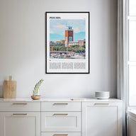 Pescara Travel Color Poster