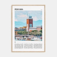 Pescara Travel Color Poster