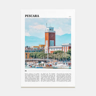 Pescara Travel Color Poster