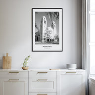 Petaluma Portrait B&W Poster