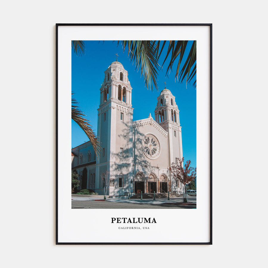 Petaluma Portrait Color Poster
