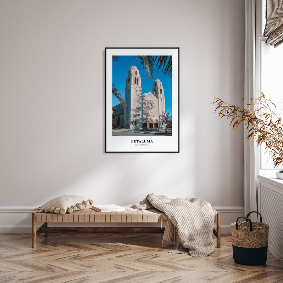 Petaluma Portrait Color Poster