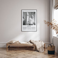 Petaluma Travel B&W Poster