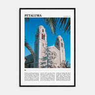 Petaluma Travel Color Poster