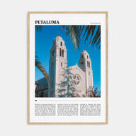 Petaluma Travel Color Poster