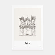 Petra Drawn Poster