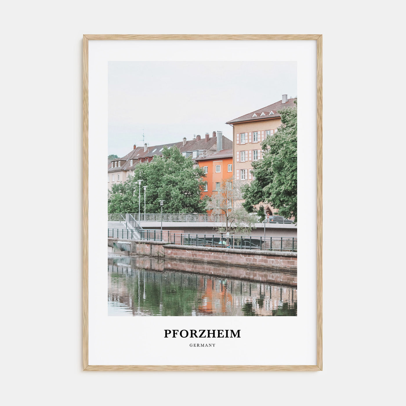 Pforzheim Portrait Color Poster