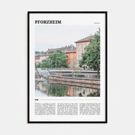 Pforzheim Travel Color Poster