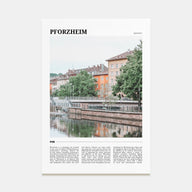 Pforzheim Travel Color Poster