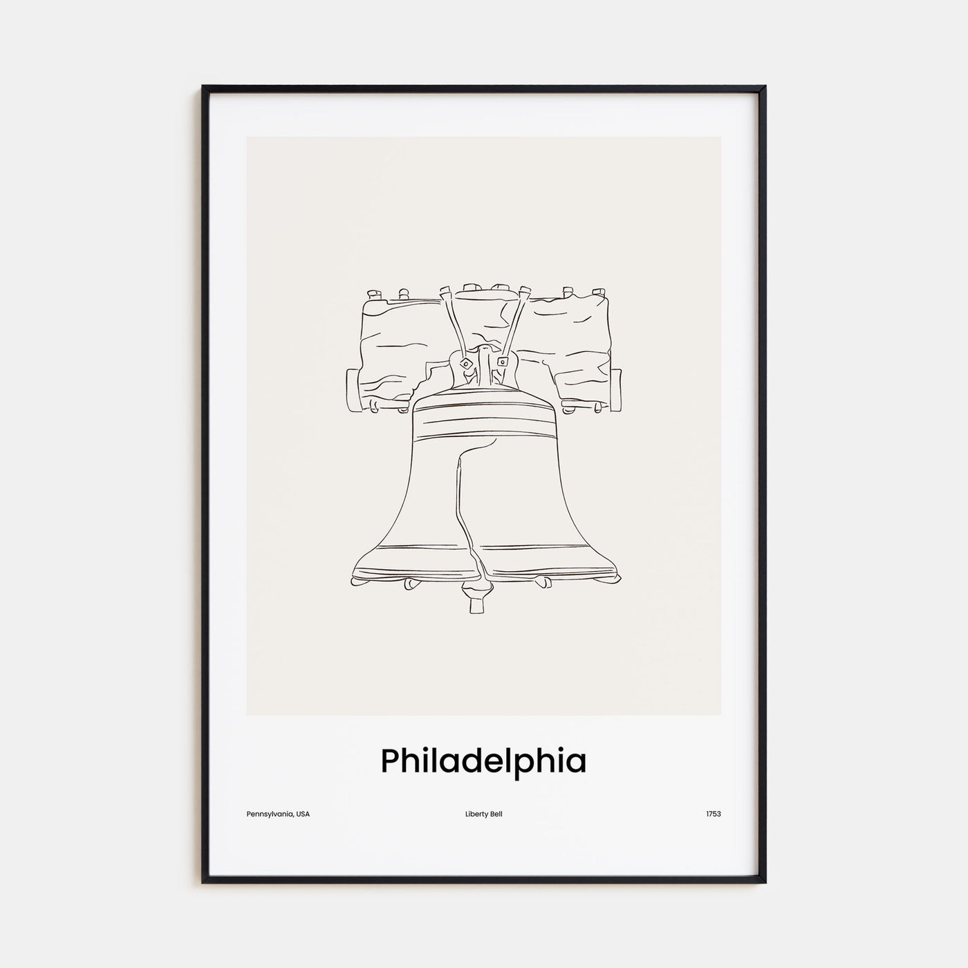 Philadelphia Drawn No 2 Poster