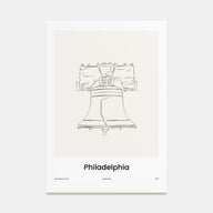 Philadelphia Drawn No 2 Poster