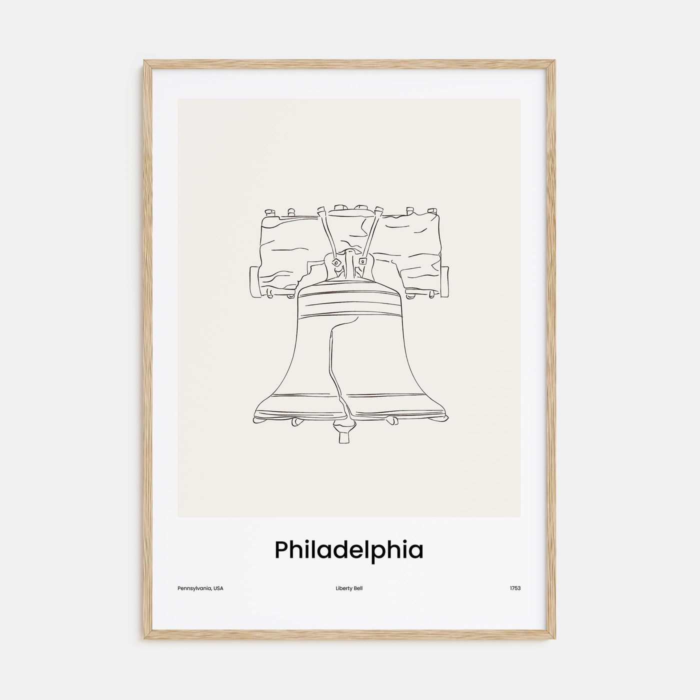 Philadelphia Drawn No 2 Poster