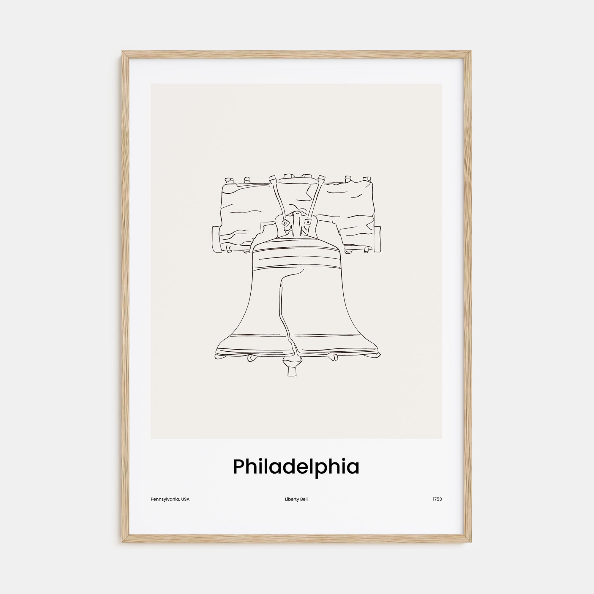 Philadelphia Drawn No 2 Poster