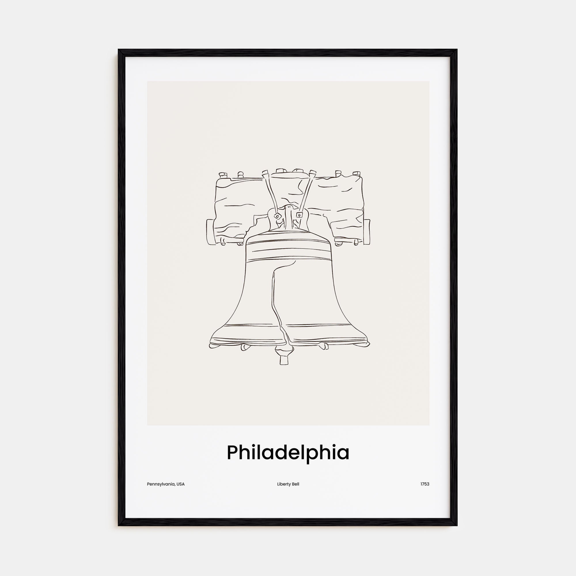 Philadelphia Drawn No 2 Poster