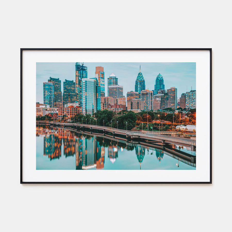 Philadelphia Landscape Color Poster