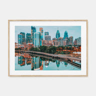 Philadelphia Landscape Color Poster